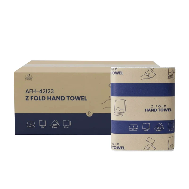 Orange Supplies Premium Z-Fold Hand Towels (3,000 Sheets)