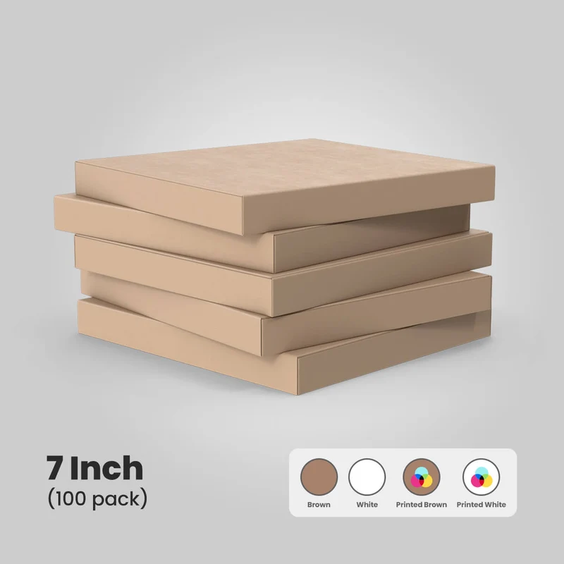 7 Inch Pizza Box (100 Pack)
