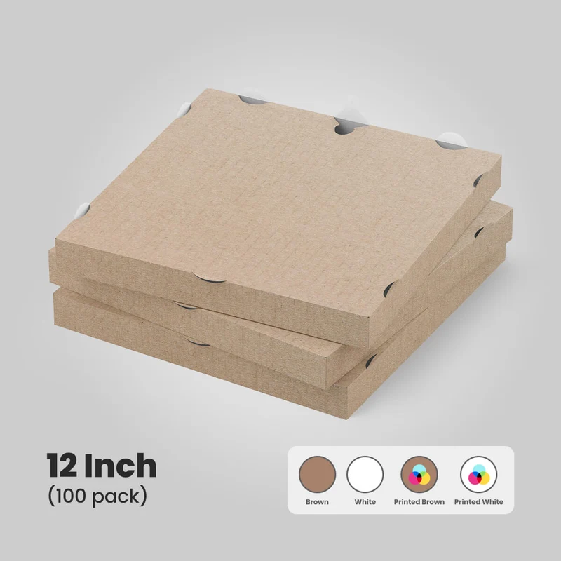 12 Inch Pizza Box (100 Pack)