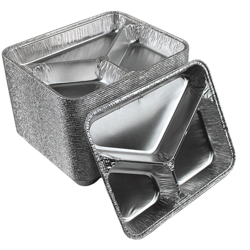 Aluschalen R881 780ml - dreigeteilt